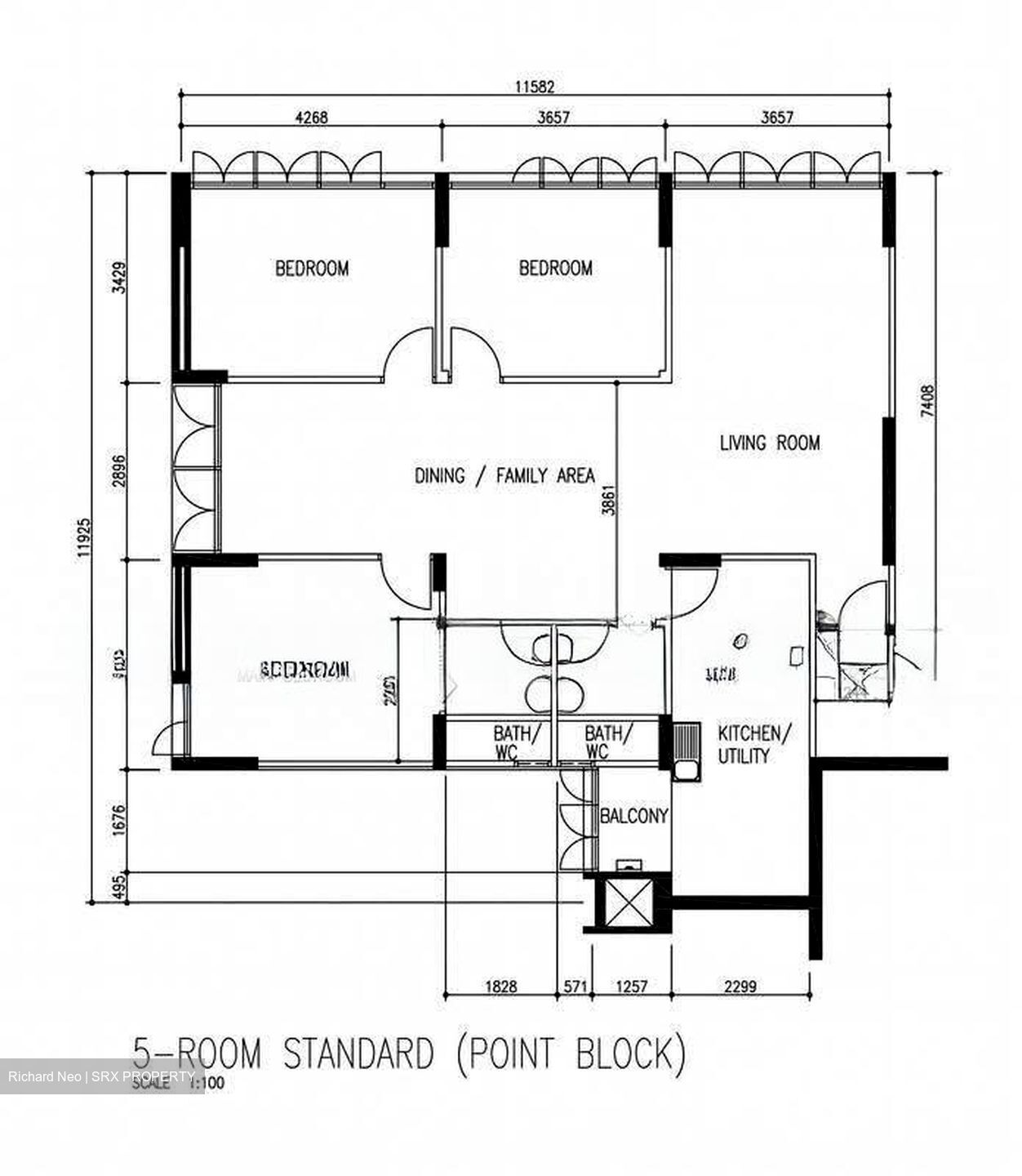 Blk 217 Lorong 8 Toa Payoh (Toa Payoh), HDB 5 Rooms #628836871